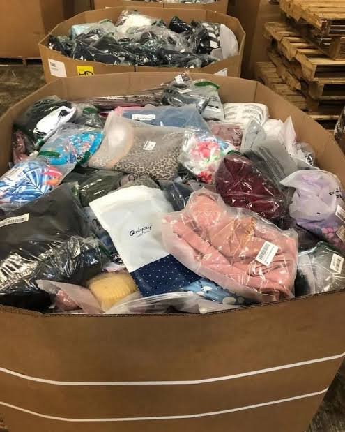 Mixed Clothing Pallets